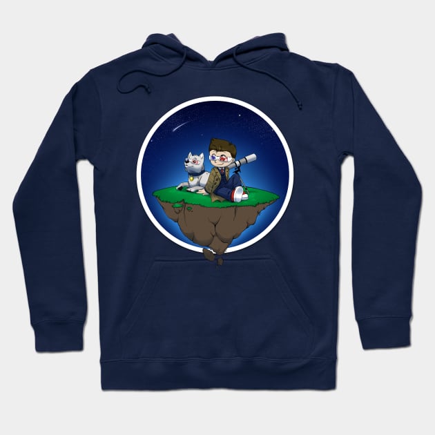 Levitating Island of Awesomeness Hoodie by ArtsieRosie